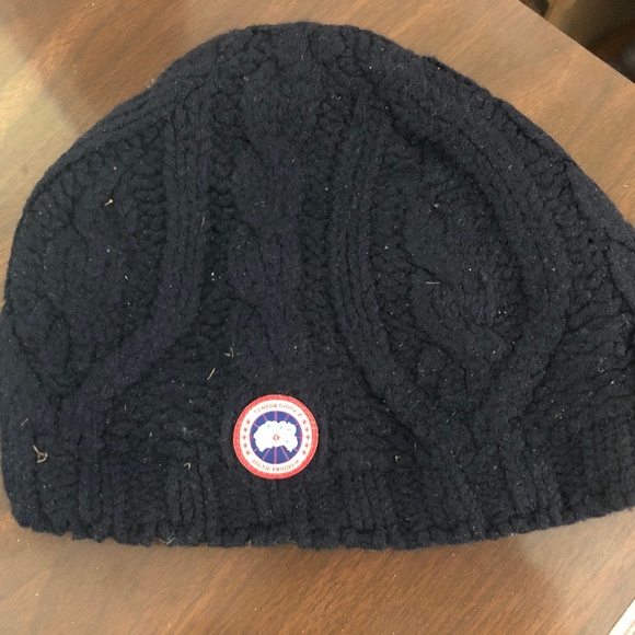 Canada Goose Cable Knit Beanie main image 5